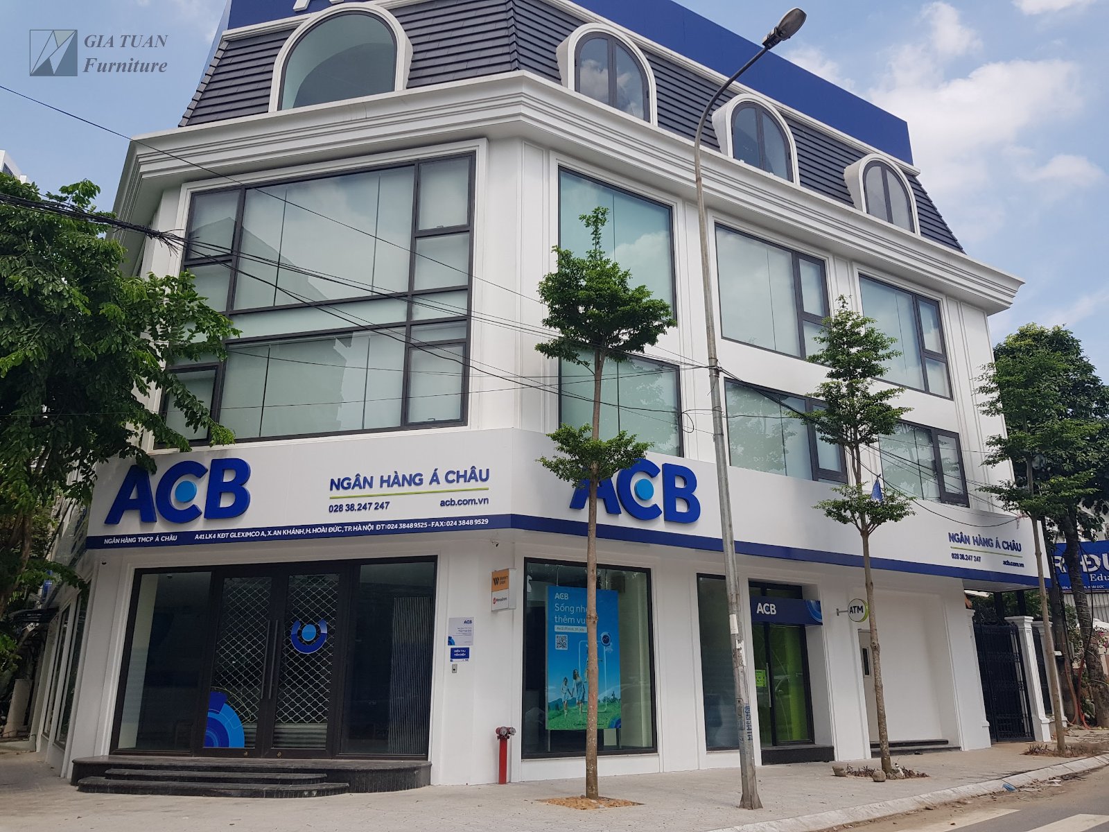 Mặt tiền phòng giao dịch ACB Giang Văn Minh